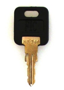 FIC Trailer Lock Recalls Locks - Key with Code
