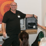 Terry Whin-Yates from Mr. Locksmith Open Safe Demo at the Kitilano Business Leaders Meetup