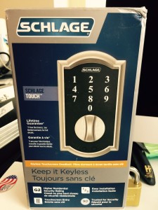 How to Open a Schlage Keyless Touchscreen Deadbolt Lock in Seconds