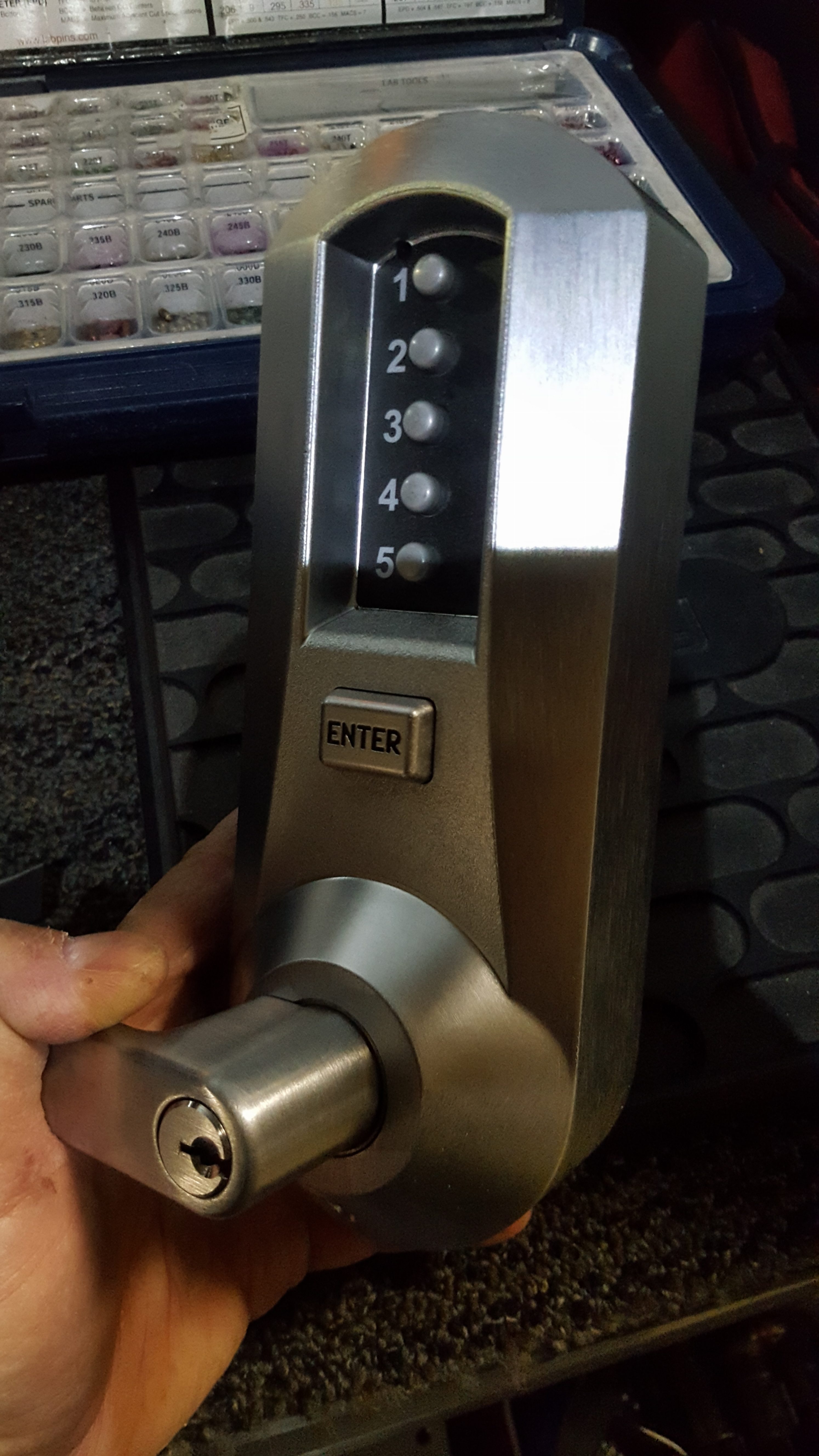 Rekey Mechanical Pushbutton Lock | Mr.Rekey Mechanical Pushbutton Lock | Mr. Locksmith New Westminster