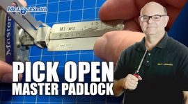 Pick Open Master Padlock with Lishi Tool | Mr. Locksmith