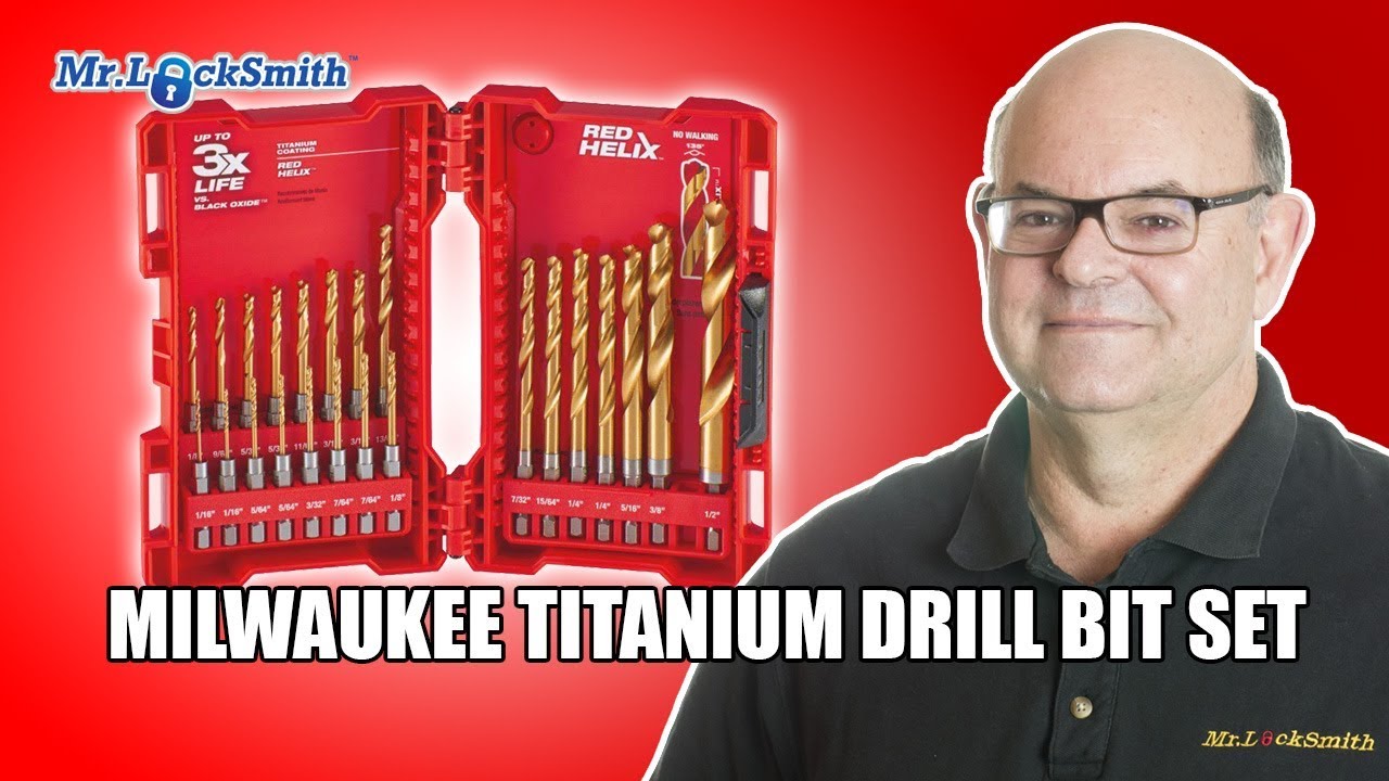 Milwaukee Titanium Drill Bit Set