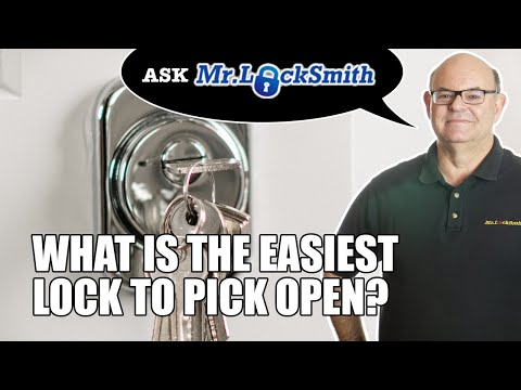 Ask Mr. Locksmith What is the Easiest Lock to Pick Open