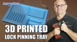 3D Printed Lock Pinning Tray
