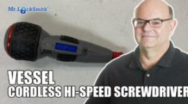 Vessel Cordless Hi-Speed Screwdriver | Mr. Locksmith
