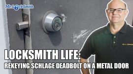 Locksmith Life | Rekeying Schlage Deadbolt Vancouver