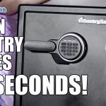 Open Sentry Safes in Seconds Rare Earth Magnet