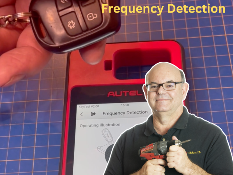Autel KM100 Frequency Detection