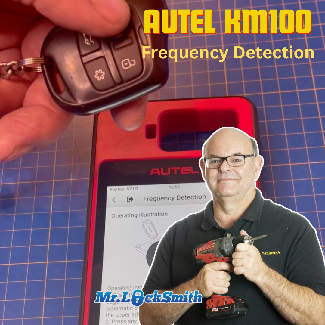 Autel KM100 Frequency Detection