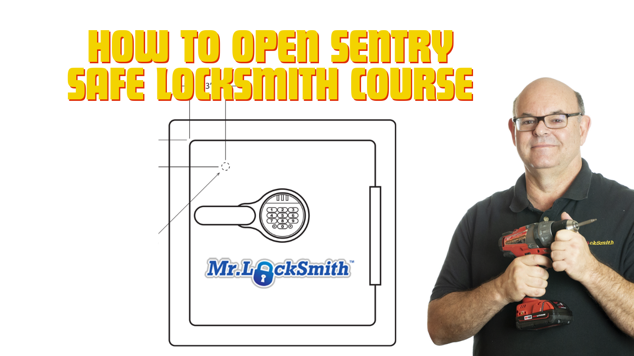 How to open sentry safe Locksmith course