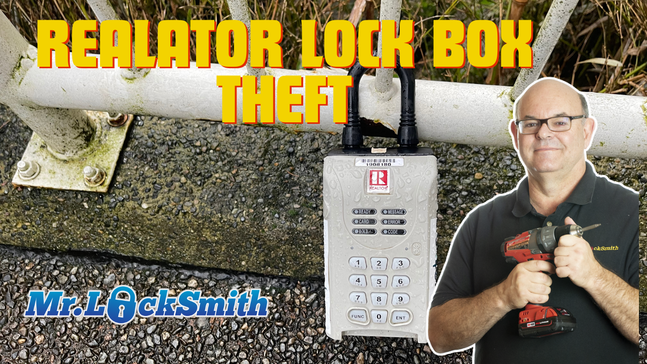 Realtor lock box theft