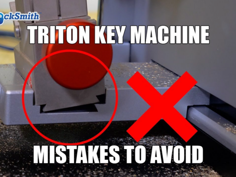 Triton Key Machine Mistakes to Avoid