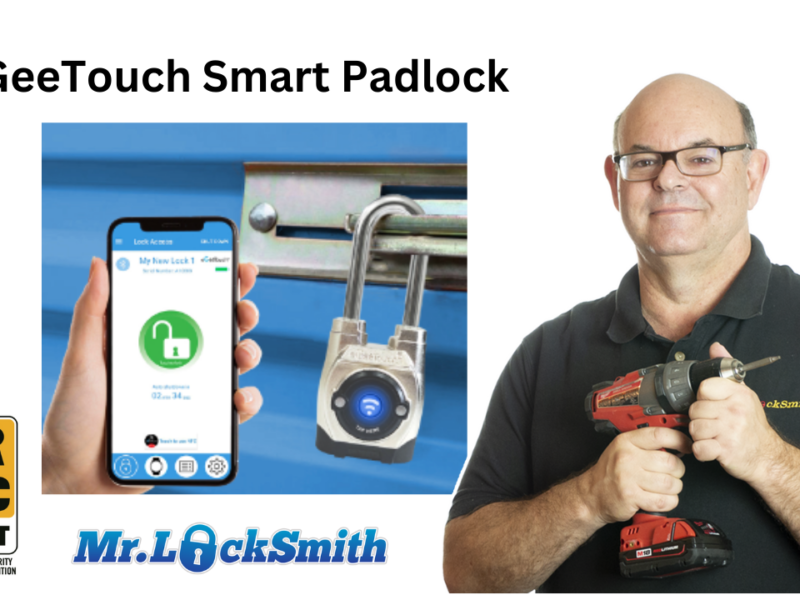 eGeeTouch Smart Padlock ISC WEST