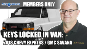Unlocking a 2018 Chevy Express