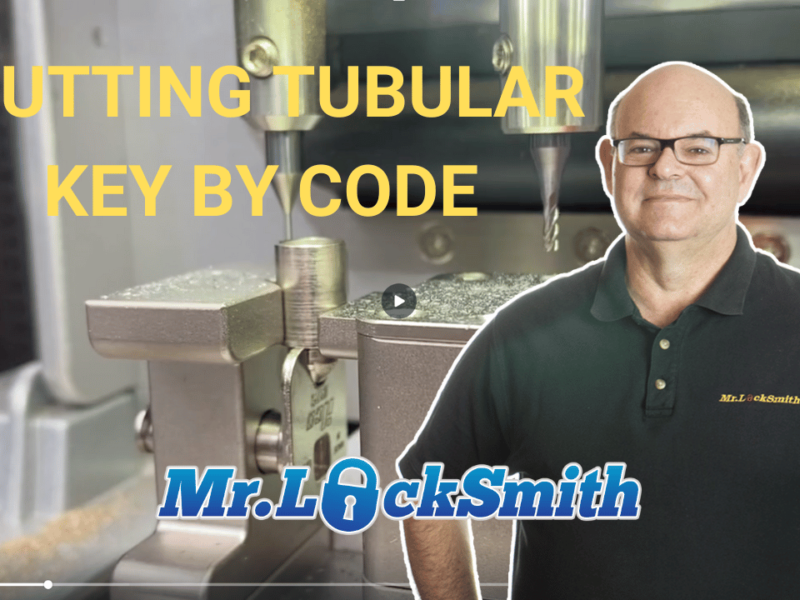 Cutting Tubular Key by Code Mr Locksmith