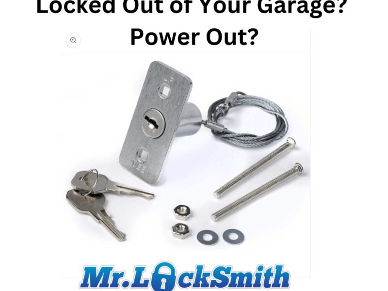 Locked Out of Your Garage Power Out Mr Locksmith