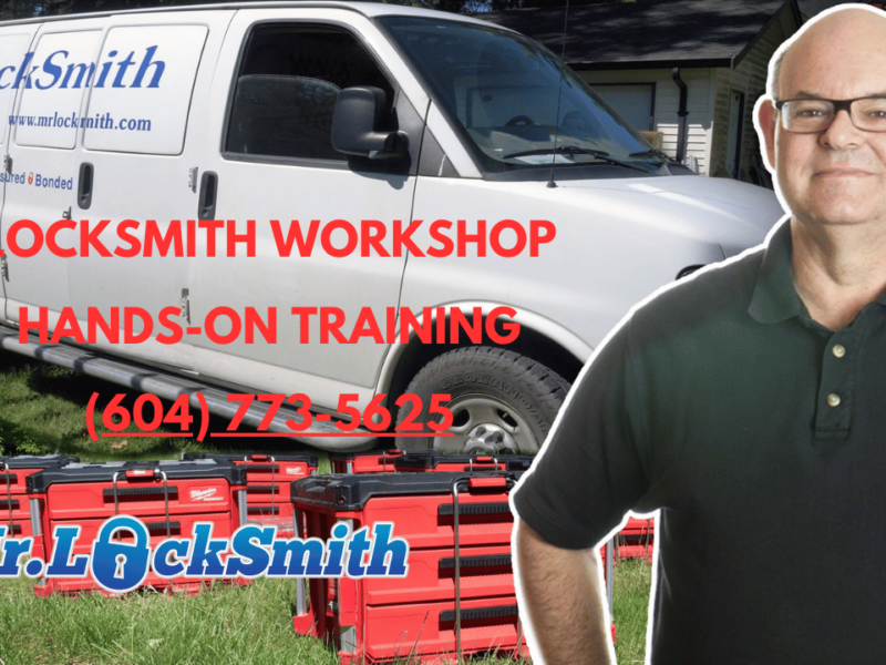 Locksmith workshop Hands-on training Mr Locksmith