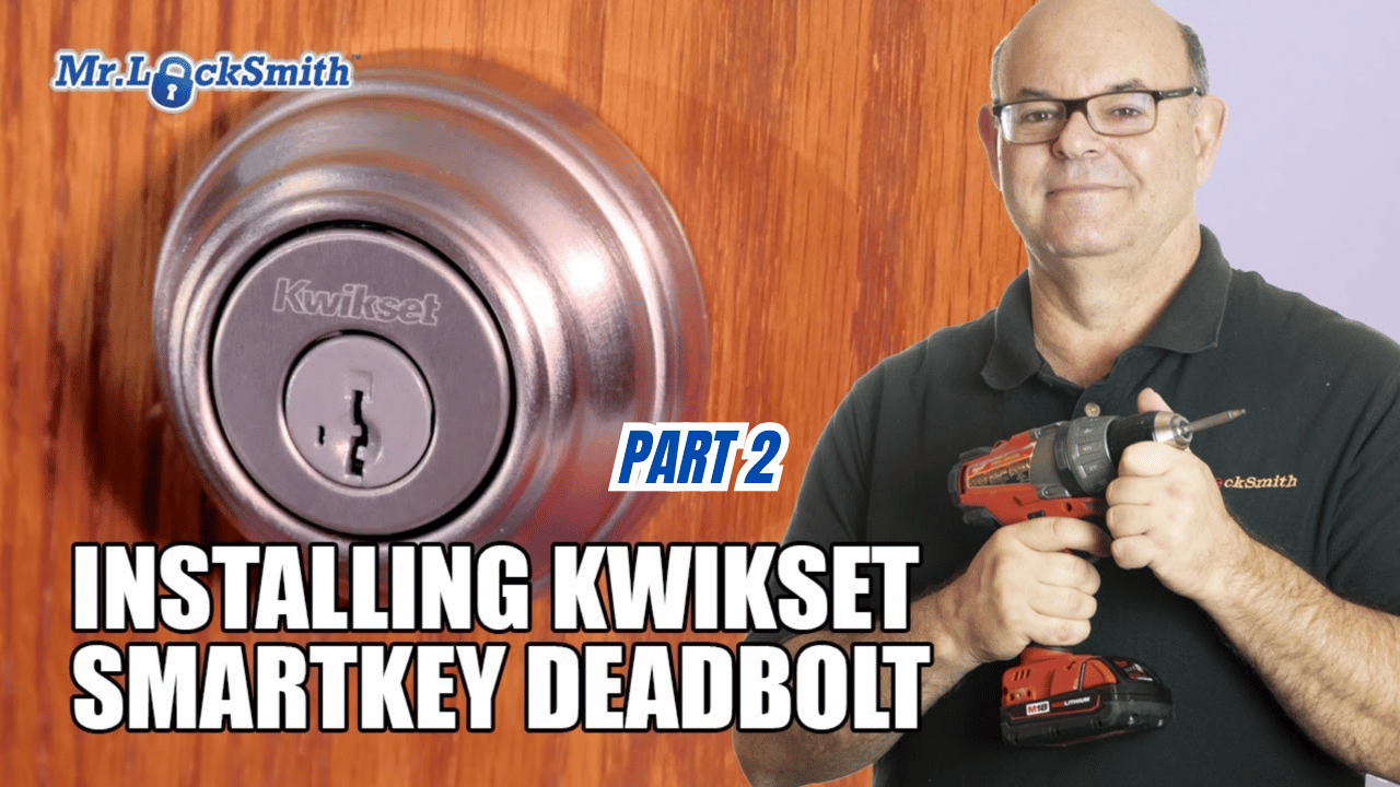 Installing Kwikset Smartkey Deadbolt 980 Part 2