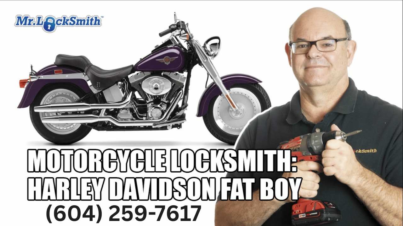 Motorcycle Locksmith Harley Davidson Fat Boy