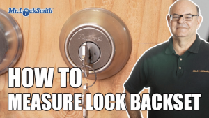 chlage Deadbolt Latch Easy Adjustment & Strike Plate