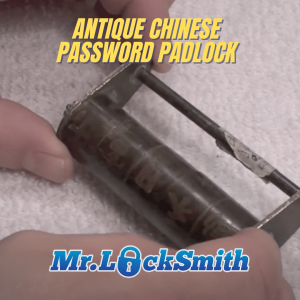 Antique Chinese Password Padlock Mr Locksmith