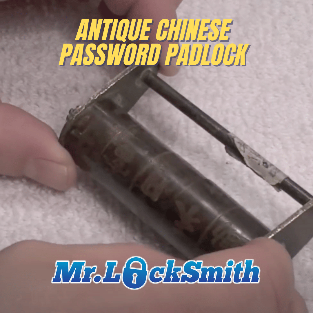 Antique Chinese Password Padlock Mr Locksmith