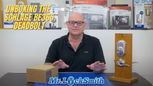 Unboxing The Schlage BE365 Deadbolt Mr Locksmith