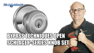 Unlock Schlage F-Series Lock in Seconds! Mr Locksmith