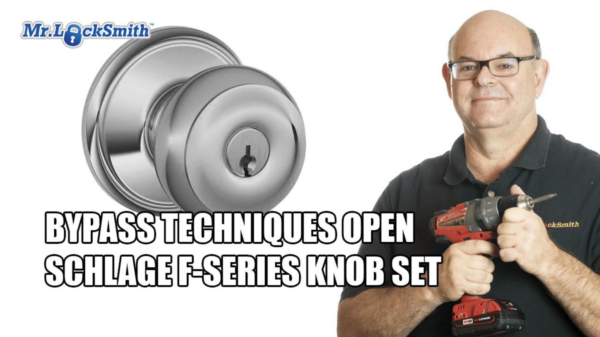 Unlock Schlage F-Series Lock in Seconds! Mr Locksmith