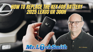 How to Replace the Key Fob Battery 2025 Lexus UX 300H