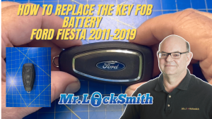 How to Replace the Key Fob Battery Ford Fiesta 2011–2019