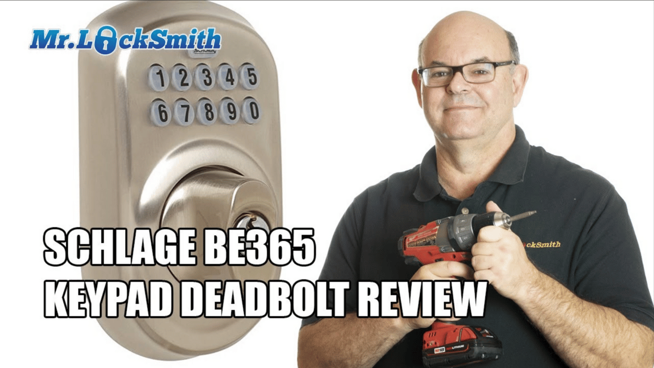 How to Use the Key Override on a Schlage BE365 Electronic Deadbolt