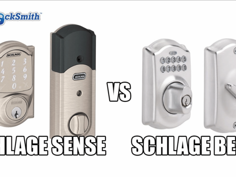 Schlage Sense VS Schlage BE365 Mr Locksmith