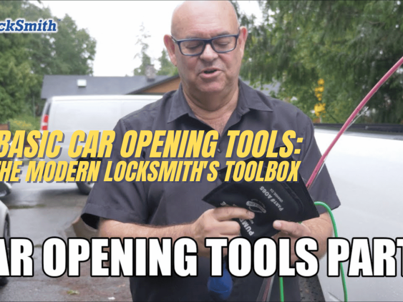 Basic Car Opening Tools The Modern Locksmith's Toolbox Mr Locksmith