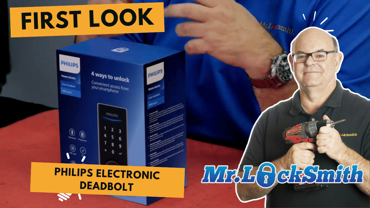 First Look Philips Electronic Deadbolt Mr Locksmith