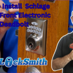 How to Install a Schlage Home Front Electronic Deadbolt