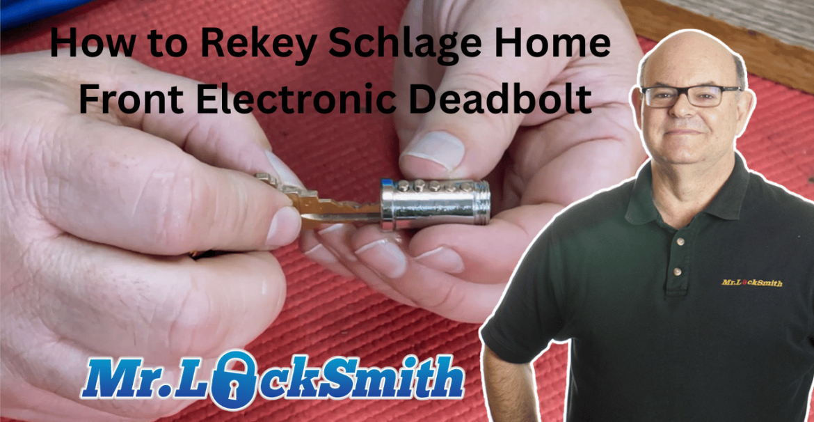 How to Rekey Schlage Home Front Electronic Deadbolt