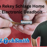 How to Rekey Schlage Home Front Electronic Deadbolt