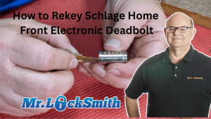 How to Rekey Schlage Home Front Electronic Deadbolt