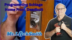 Programming Schlage Home Front Deadbolt