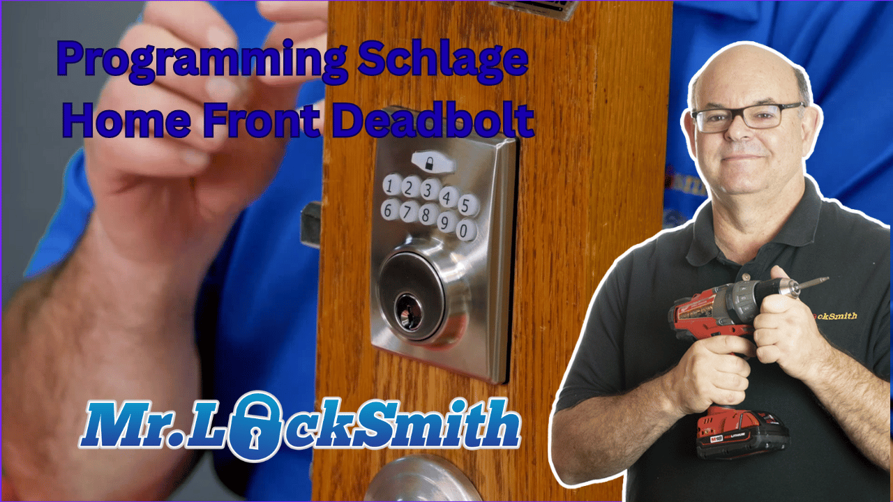 Programming Schlage Home Front Deadbolt