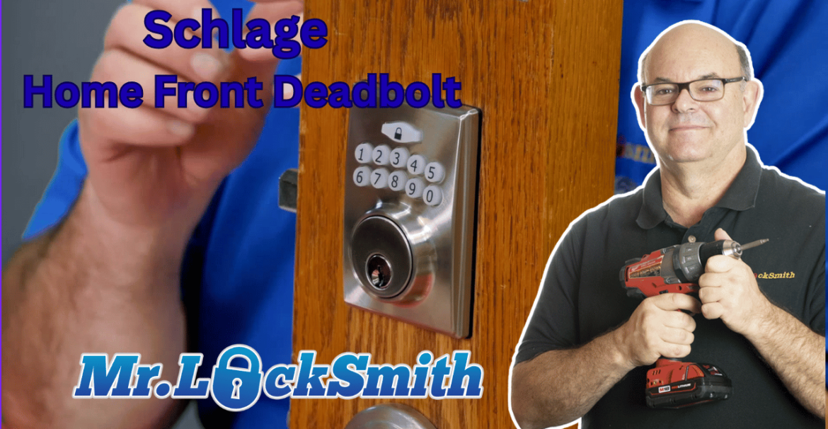 Schlage Home Front Deadbolt Mr Locksmith
