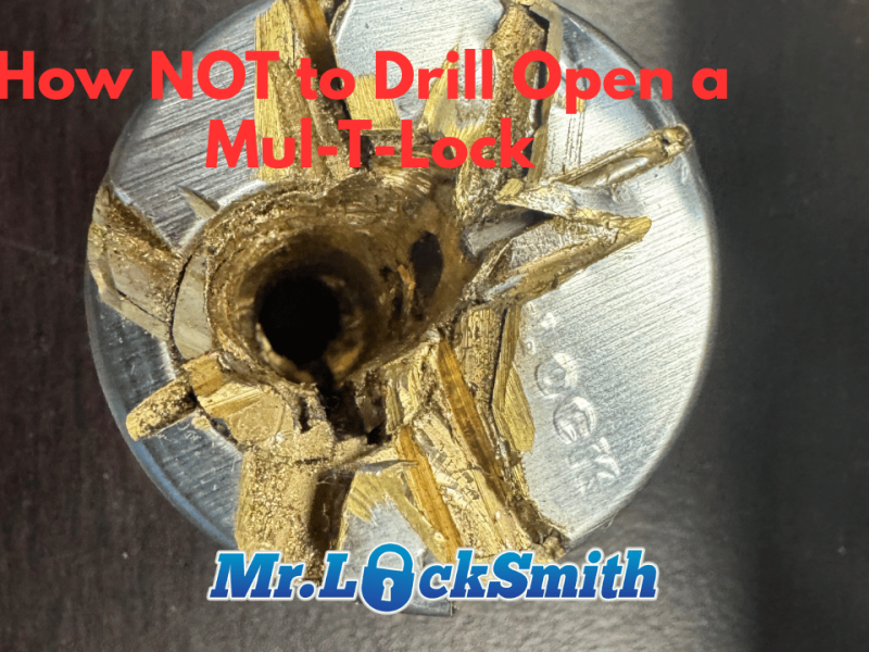 ow NOT to Drill Open a Mul-T-Lock