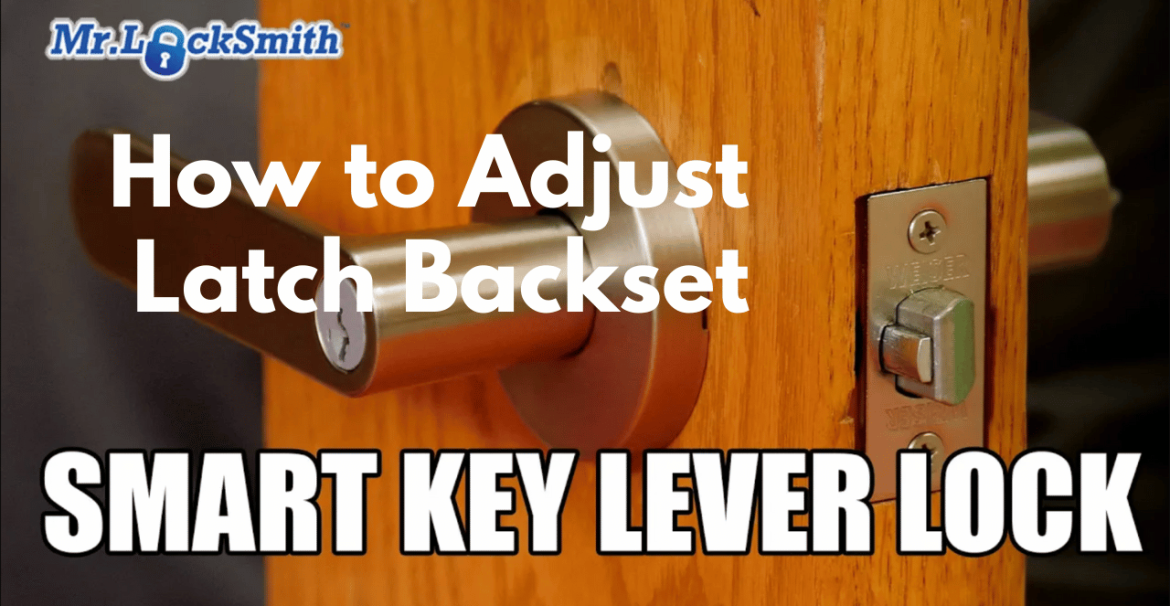 How to Adjust a Kwikset Weiser Latch Backset
