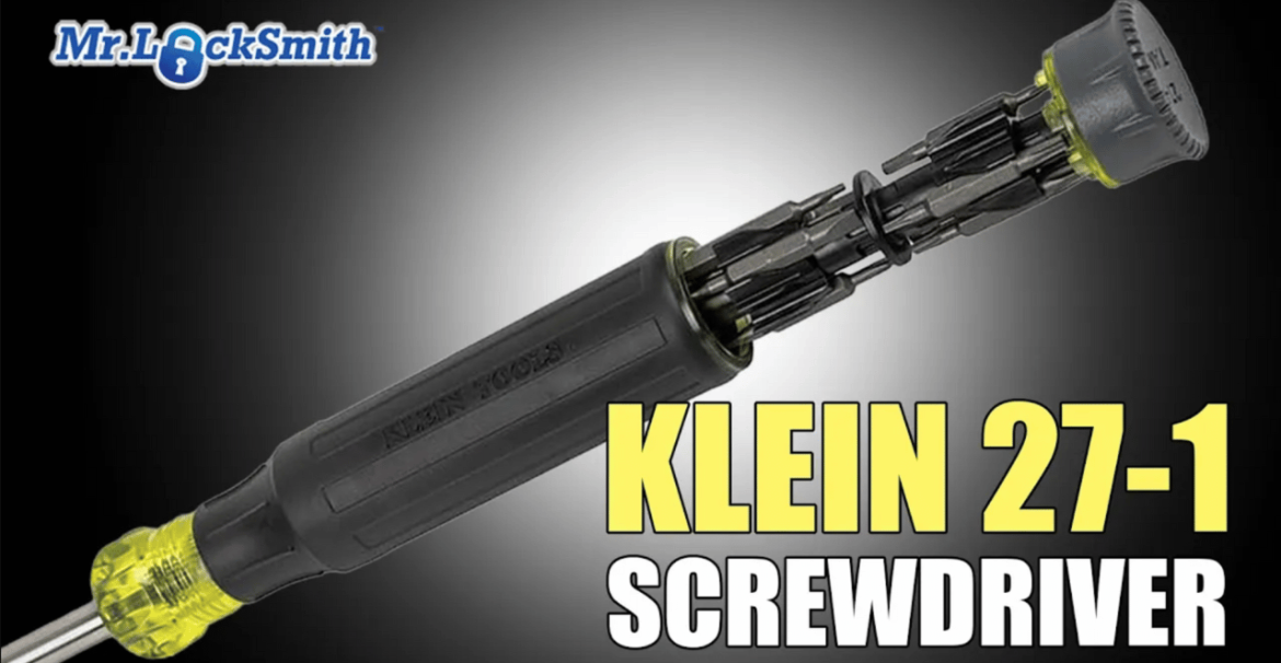 Klein 27-in-1 Screwdriver | Compact Powerhouse for Locksmiths!