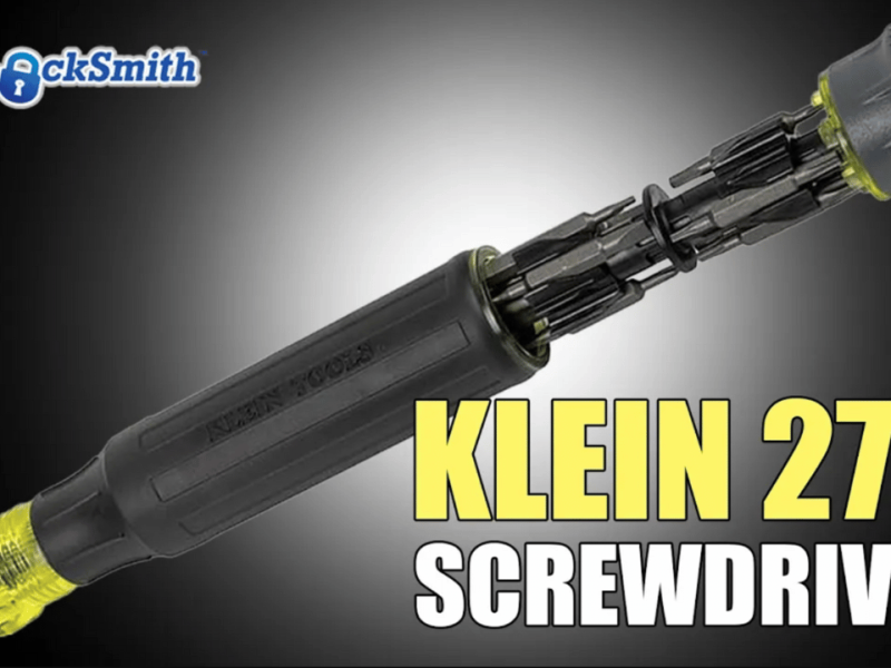 Klein 27-in-1 Screwdriver | Compact Powerhouse for Locksmiths!
