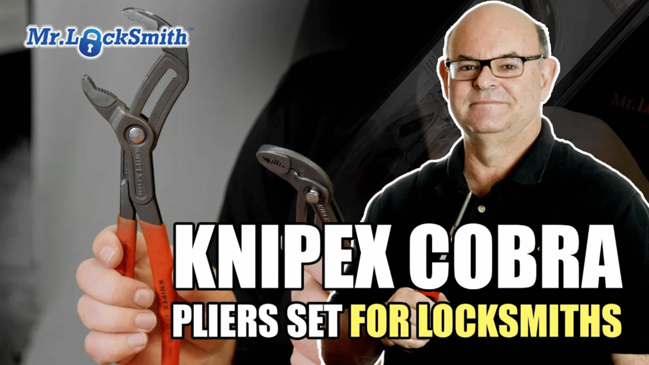 Knipex Cobra Pliers Set for Locksmiths