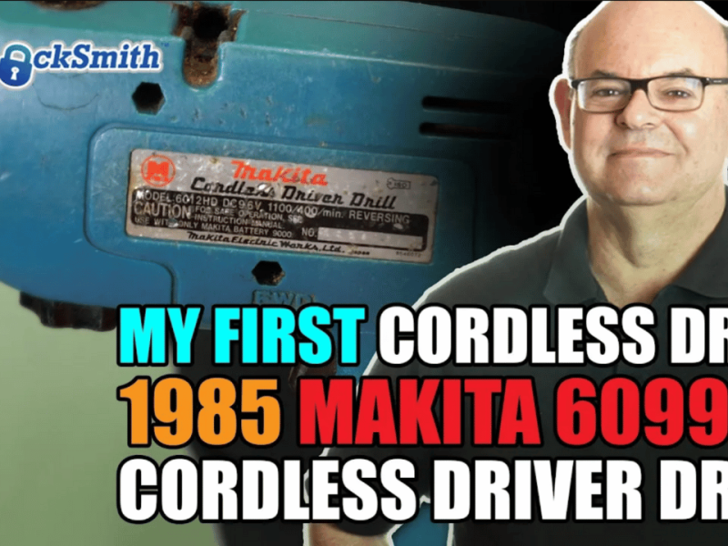 My first Cordless Drill Mr Locksmith
