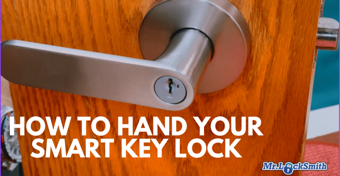 How to Correctly Hand Your Smart Key Lever Lock
