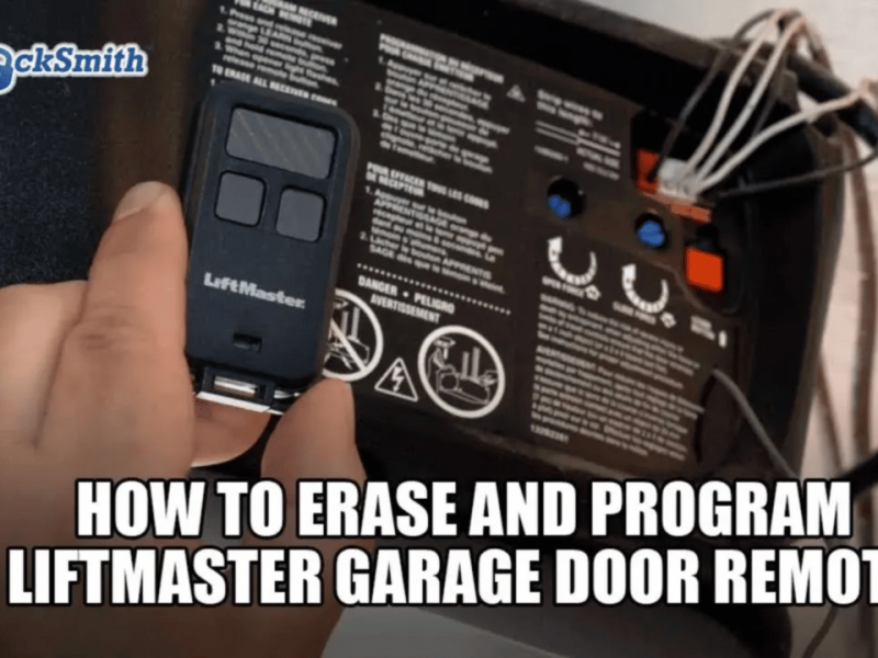 How to Program Your LiftMaster Garage Door Remote